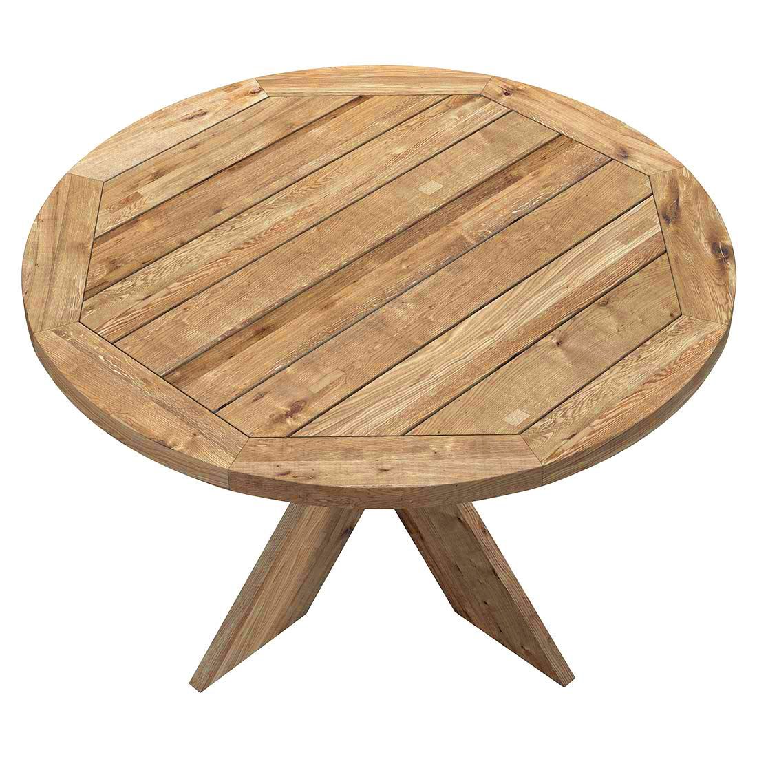 OUTLIV. Atlanta Gartentisch Ø130cm Teak Recycelt