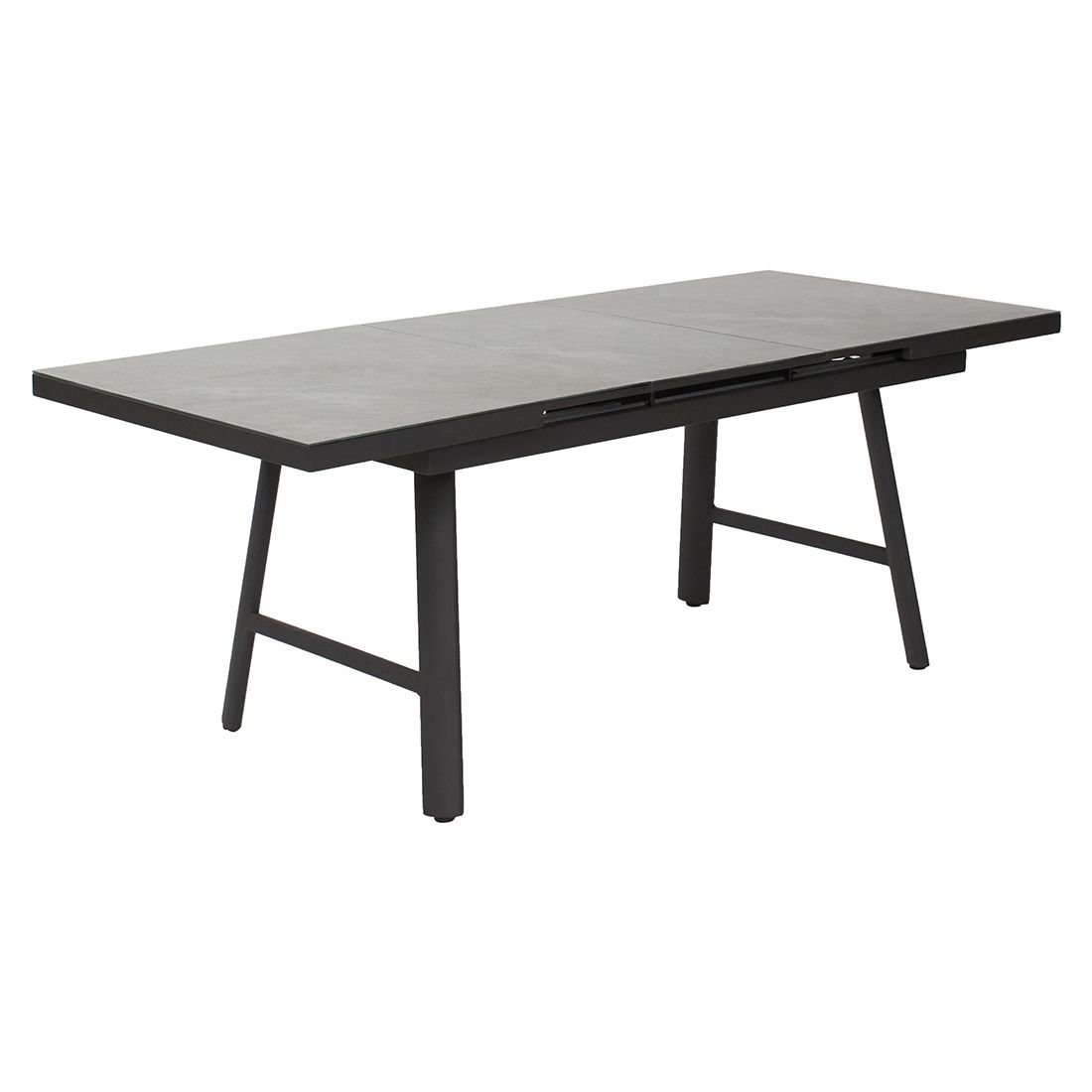 LC Garden Bondino II Gartenmöbel-Set L verstellbar (6 Plätze) Tisch 160/210x90cm