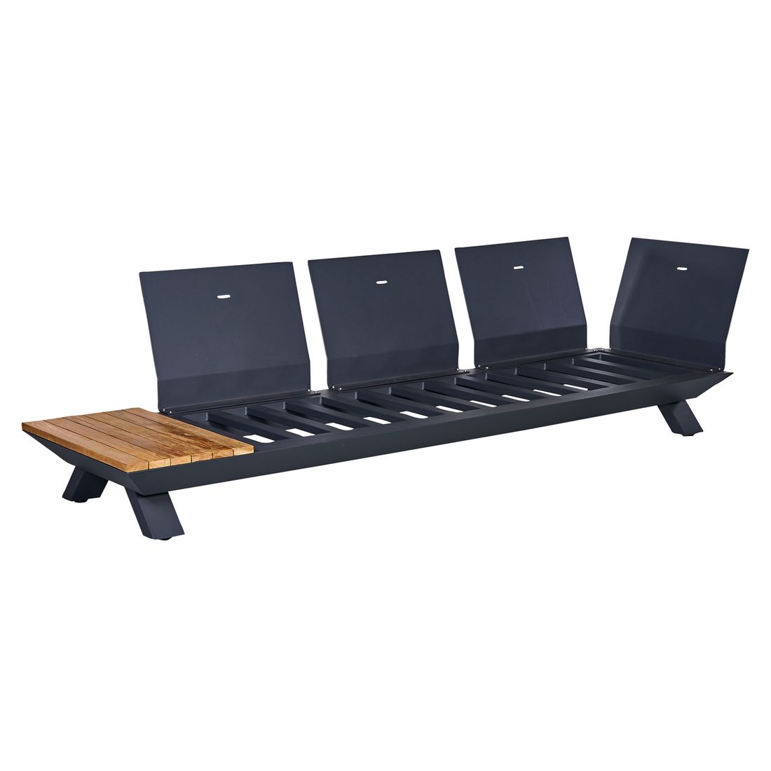 OUTLIV. Oktava Ecklounge 3-tlg. Aluminium/Olefin