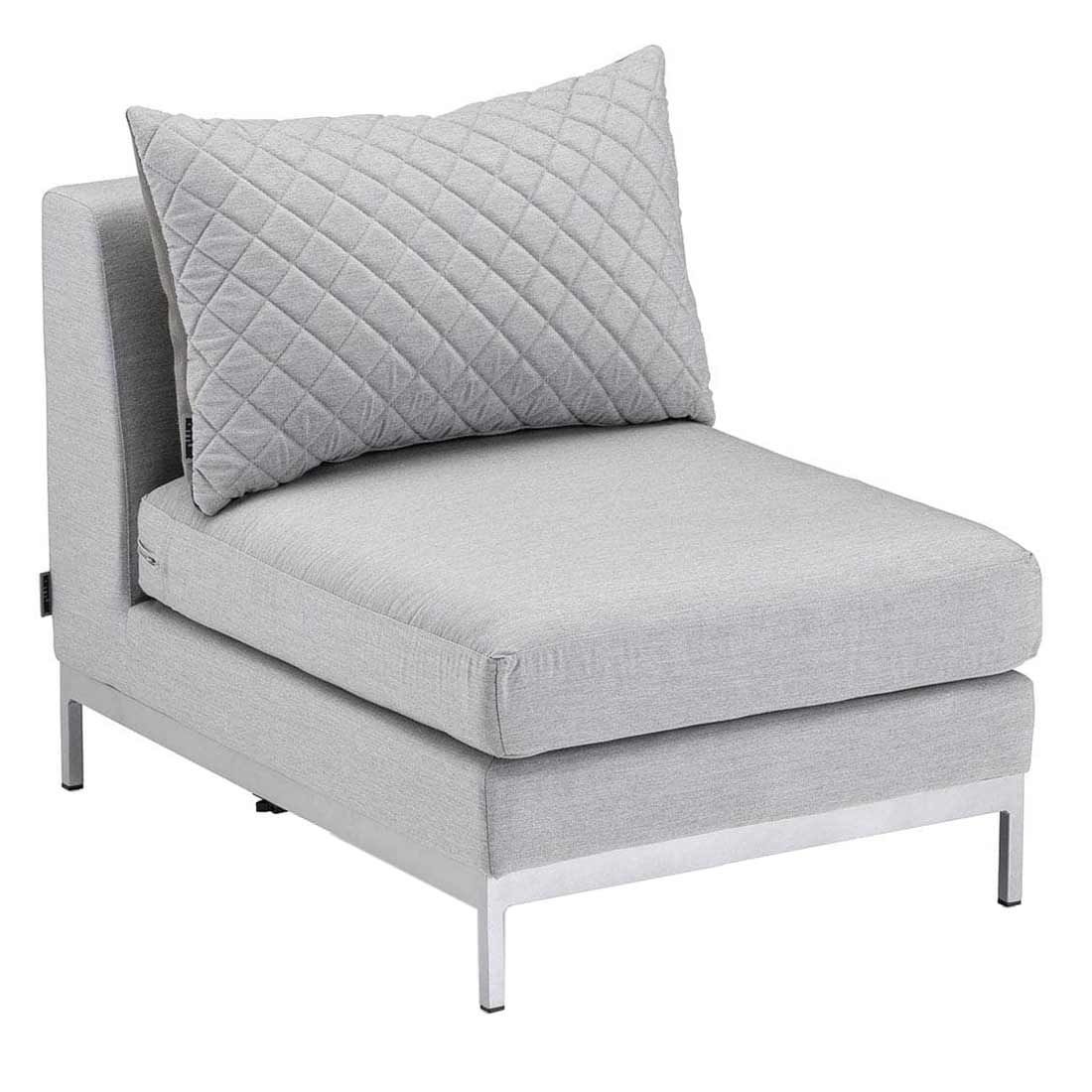 Kettler Ego Modular Gartenloungesofa Aluminium/Sunbrella