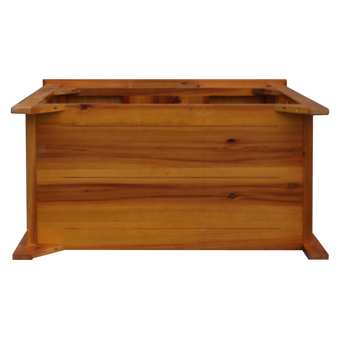 OUTLIV. Pflanztisch 110x55 cm mit Schubladen Tanne/Edelstahl