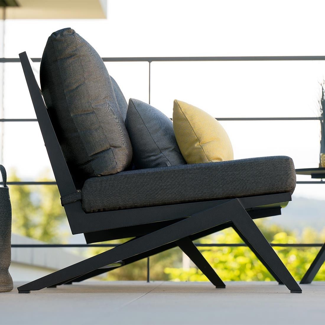 Stern Jackie Gartenloungesofa Aluminium/Polyacryl
