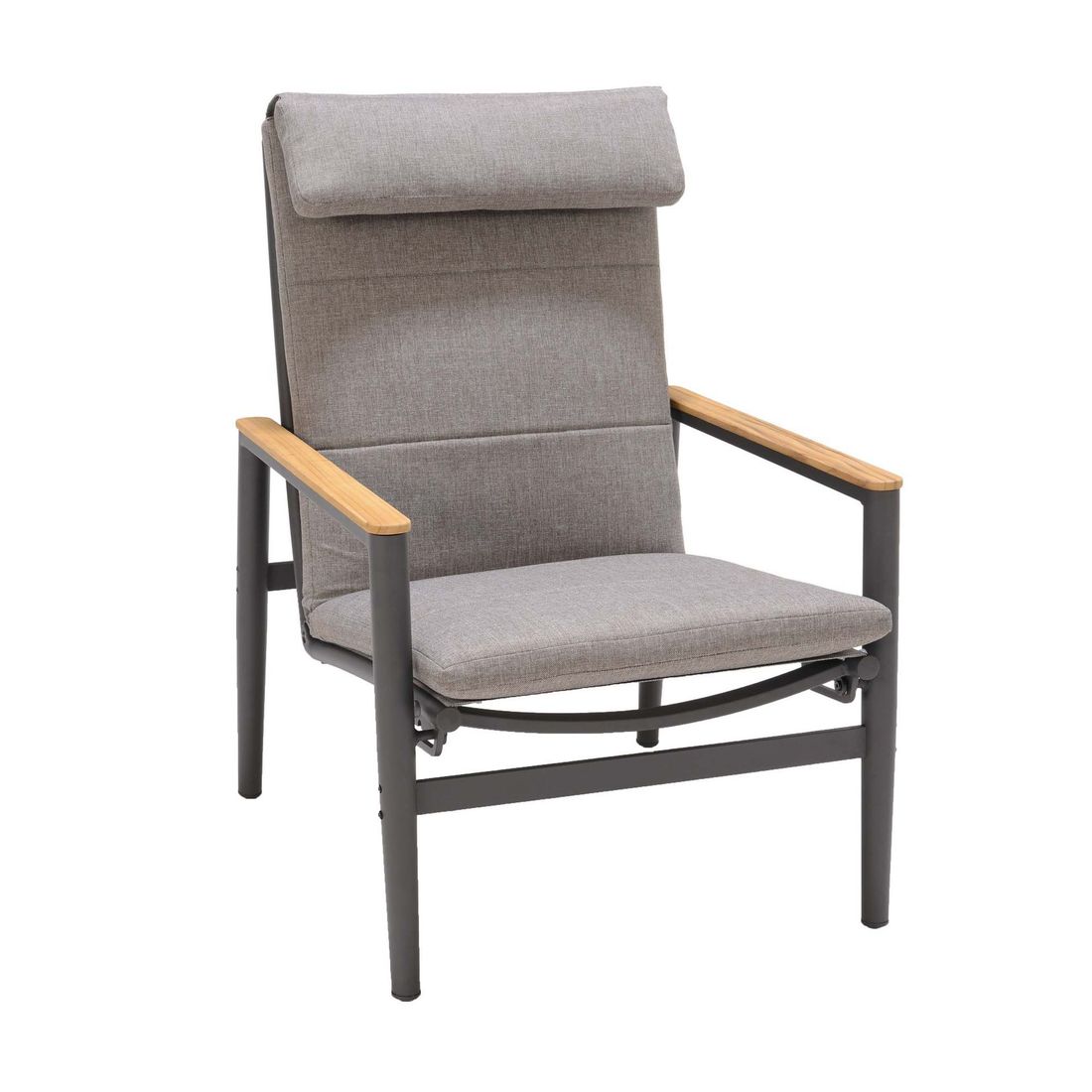 LifestyleGarden Topaz Loungesessel verstellbar Aluminium/Olefin