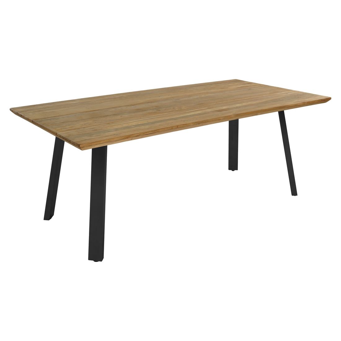 OUTLIV. Orleans Gartentisch Edelstahl/Teak recycelt