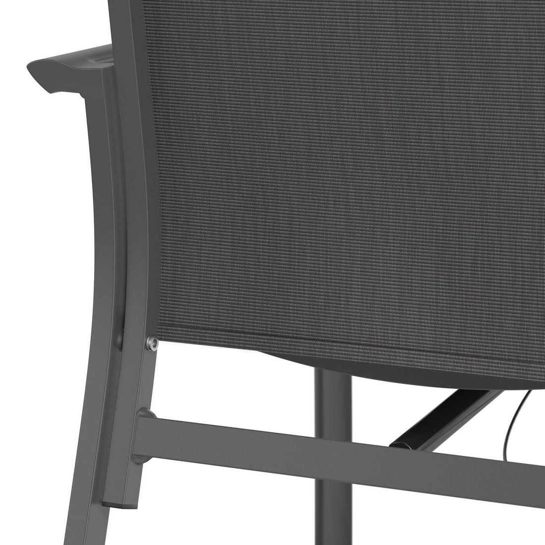OUTLIV. Lucca Stapelsessel verstellbar Aluminium/Textilene