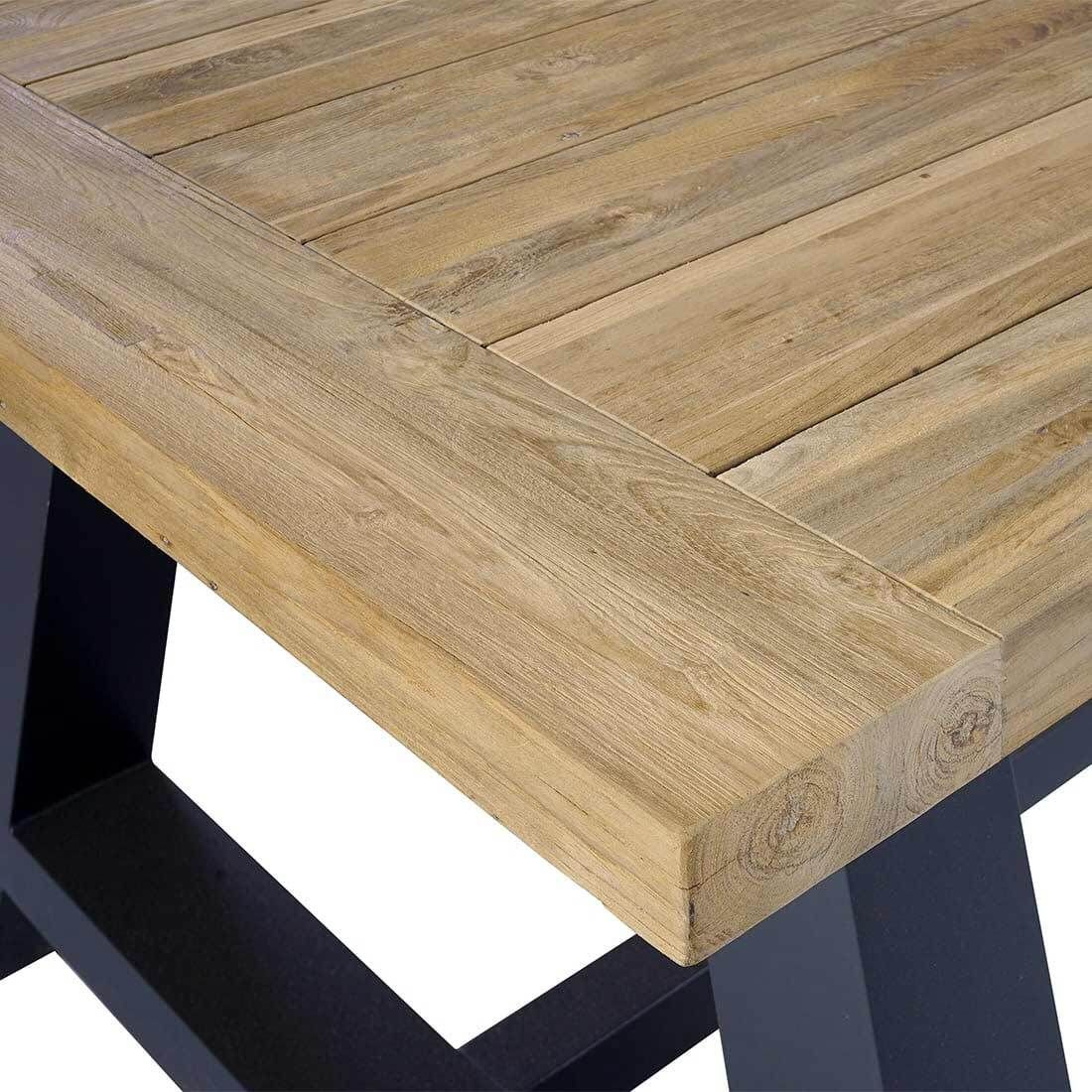 Hartman Delphine Gartenmöbel-Set L (6 Plätze) mit OUTLIV. Tisch 240x100cm