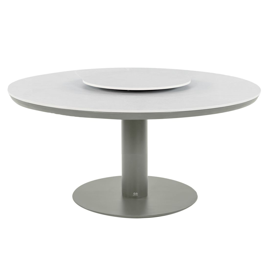 Apple Bee Melville Gartentisch Low Dining Ø160cm Aluminium/Sinterstone