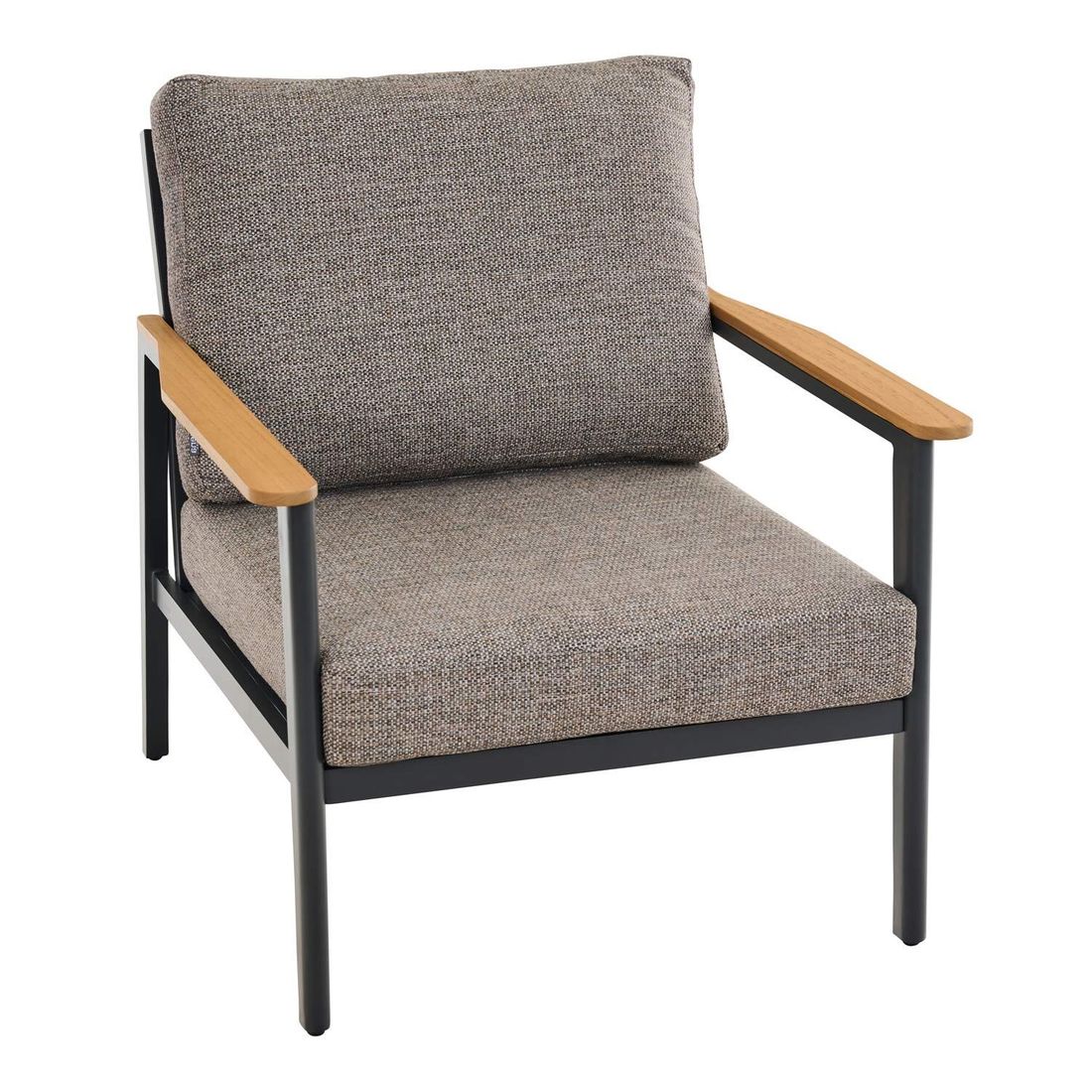 Siena Garden Liguria Loungeset inkl. Loungetisch Aluminium/Gardino-Geflecht/Polyester