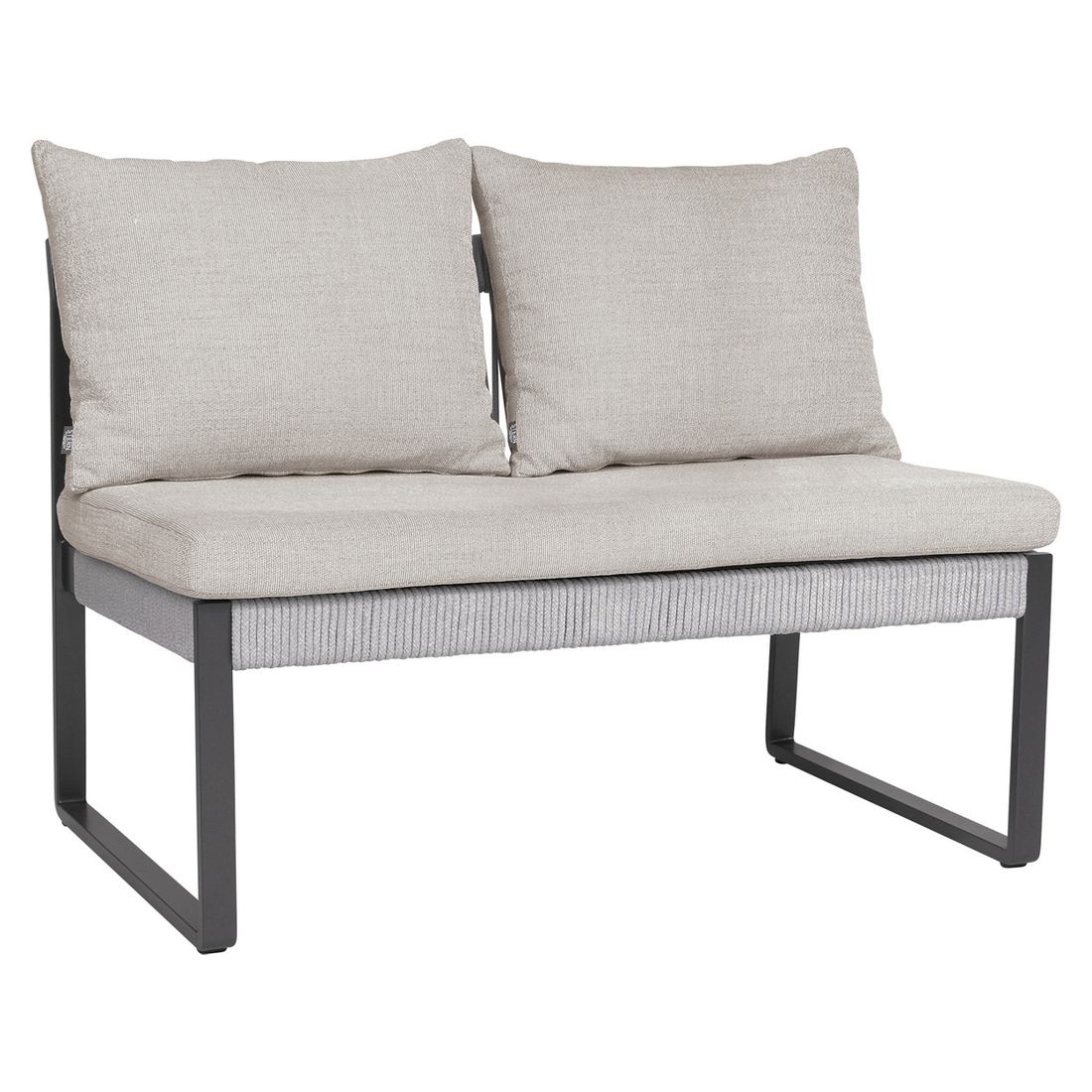Stern Tammo Diningsofa Aluminium/Rope/Outdoorstoff