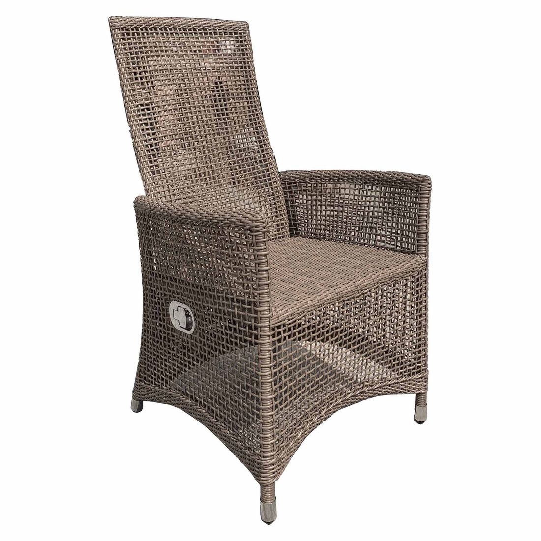 Zebra Loft Gartensessel verstellbar Geflecht