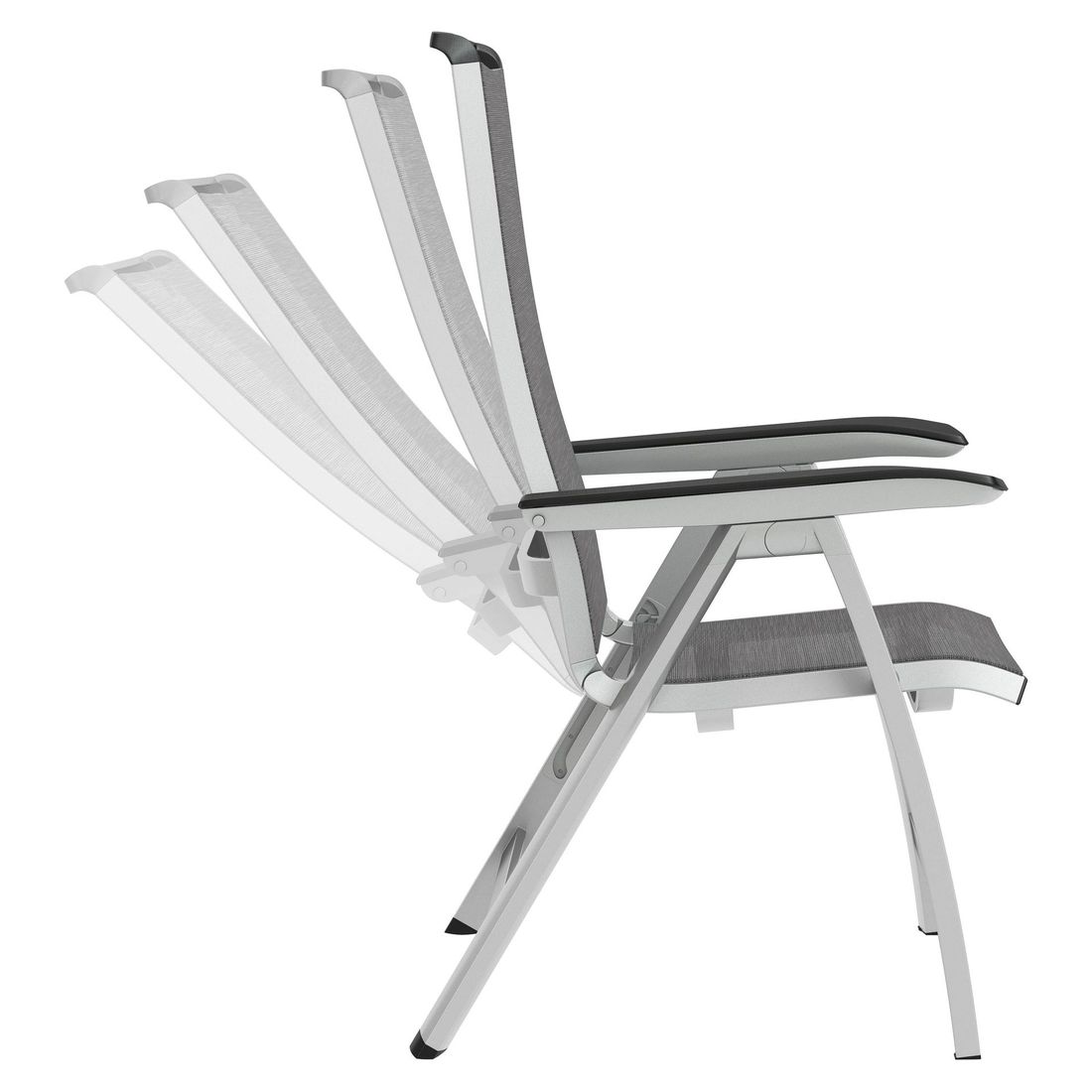 Kettler  Forma II Klappsessel verstellbar Aluminium/Textilene
