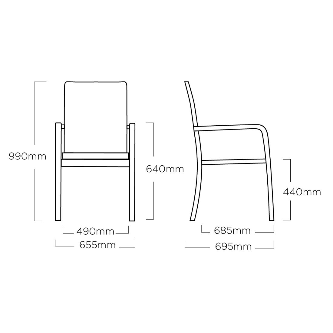 Kettler Basic+ Premium Gartenmöbel-Set L (6 Plätze) mit OUTLIV. Tisch 220x100cm