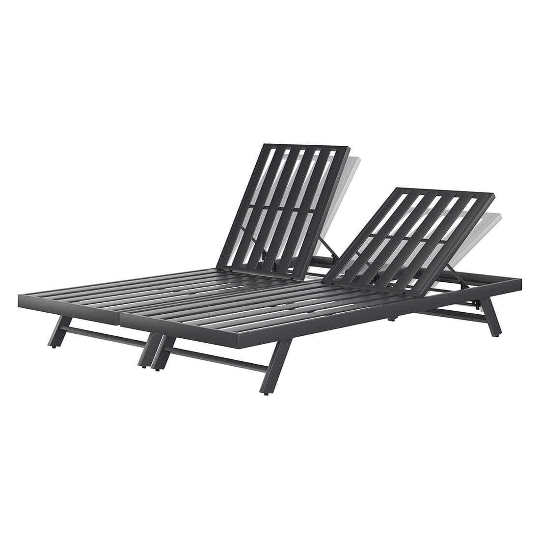 OUTLIV. Atlanta Doppelliege Aluminium/Olefin