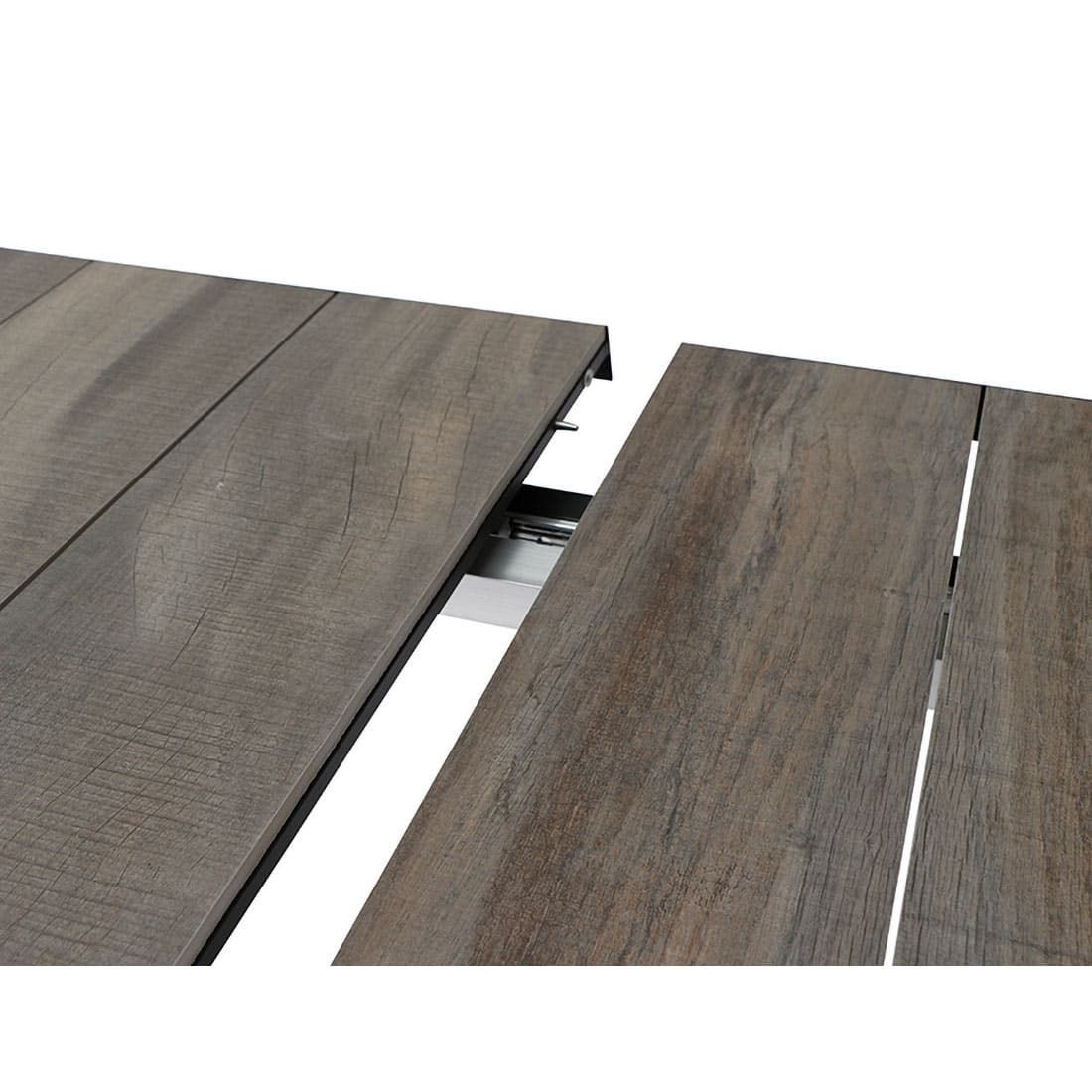 Siena Garden Sincro Ausziehtisch 200/260x100cm Aluminium/Keramik