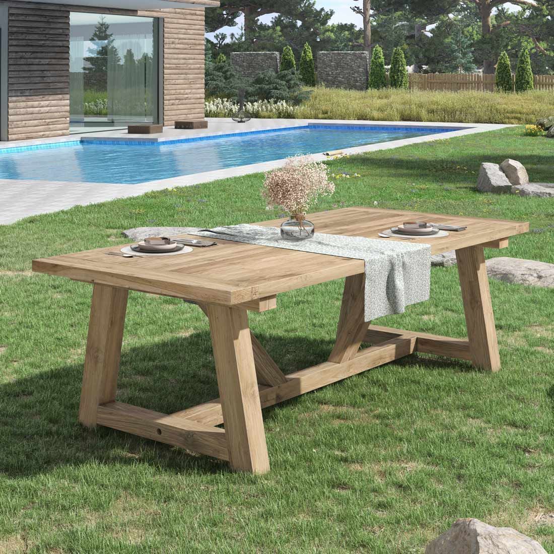 OUTLIV. Marbella Gartentisch 240x110 cm