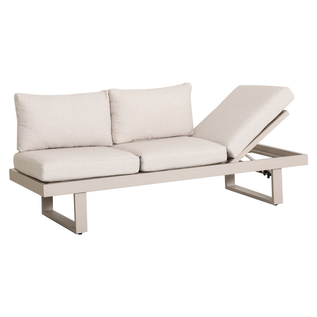 OUTLIV. Atlanta Diningsofa Aluminium/Polyester