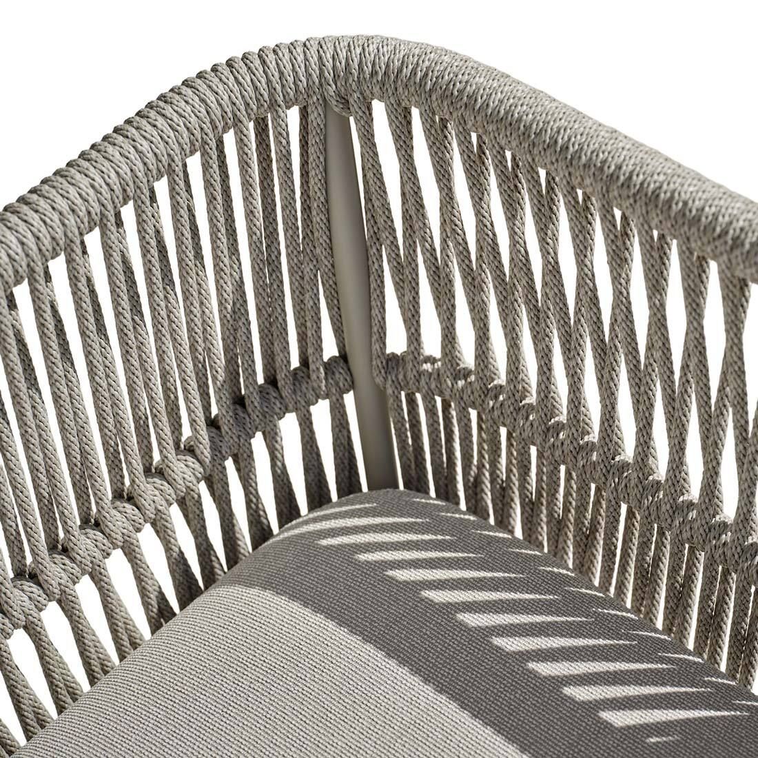 Stern Romy Chaiselongue Aluminium/Rope/Outdoorstoff