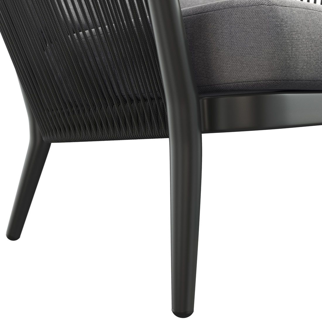 OUTLIV. Monet Gartenloungesofa Aluminium/Rope