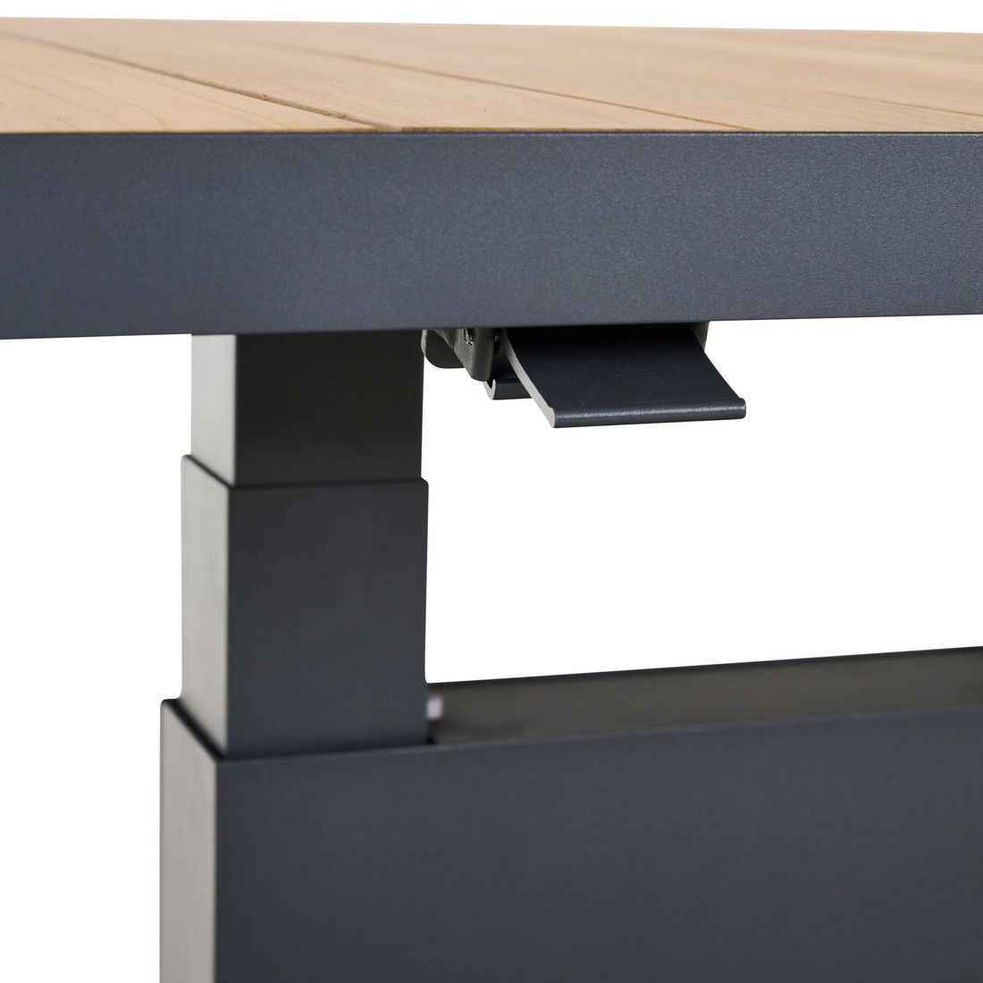Siena Garden Talina Lifttisch Aluminium/Teak