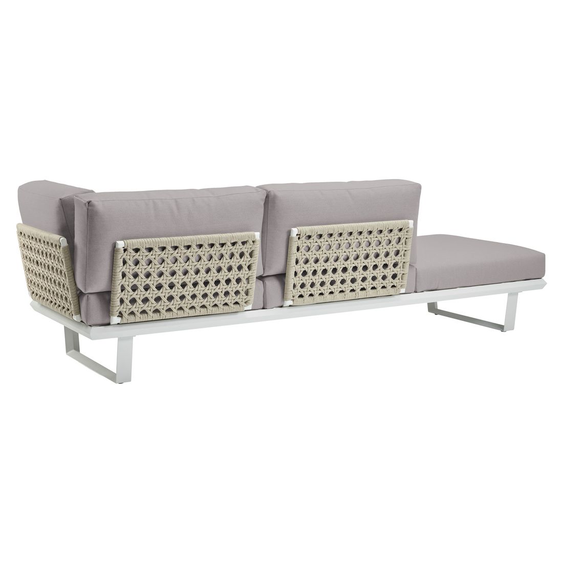 Solpuri Boom Diningsofa verstellbar Aluminium/Bombay