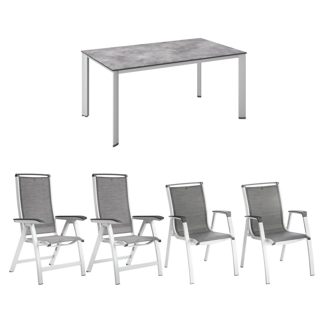 Kettler Forma II Gartenmöbel-Set Tisch 160x95cm