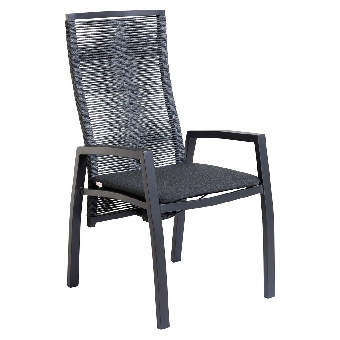 Interliving 7011 Gartensessel verstellbar Aluminium mit Sitzkissen