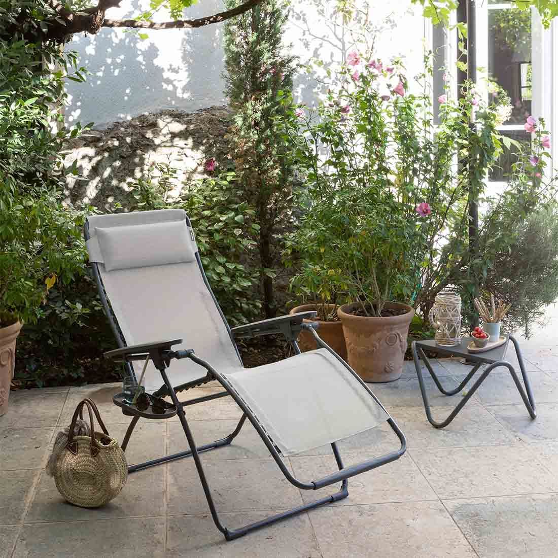 Lafuma Futura Relaxliege Stahl/Batyline Duo
