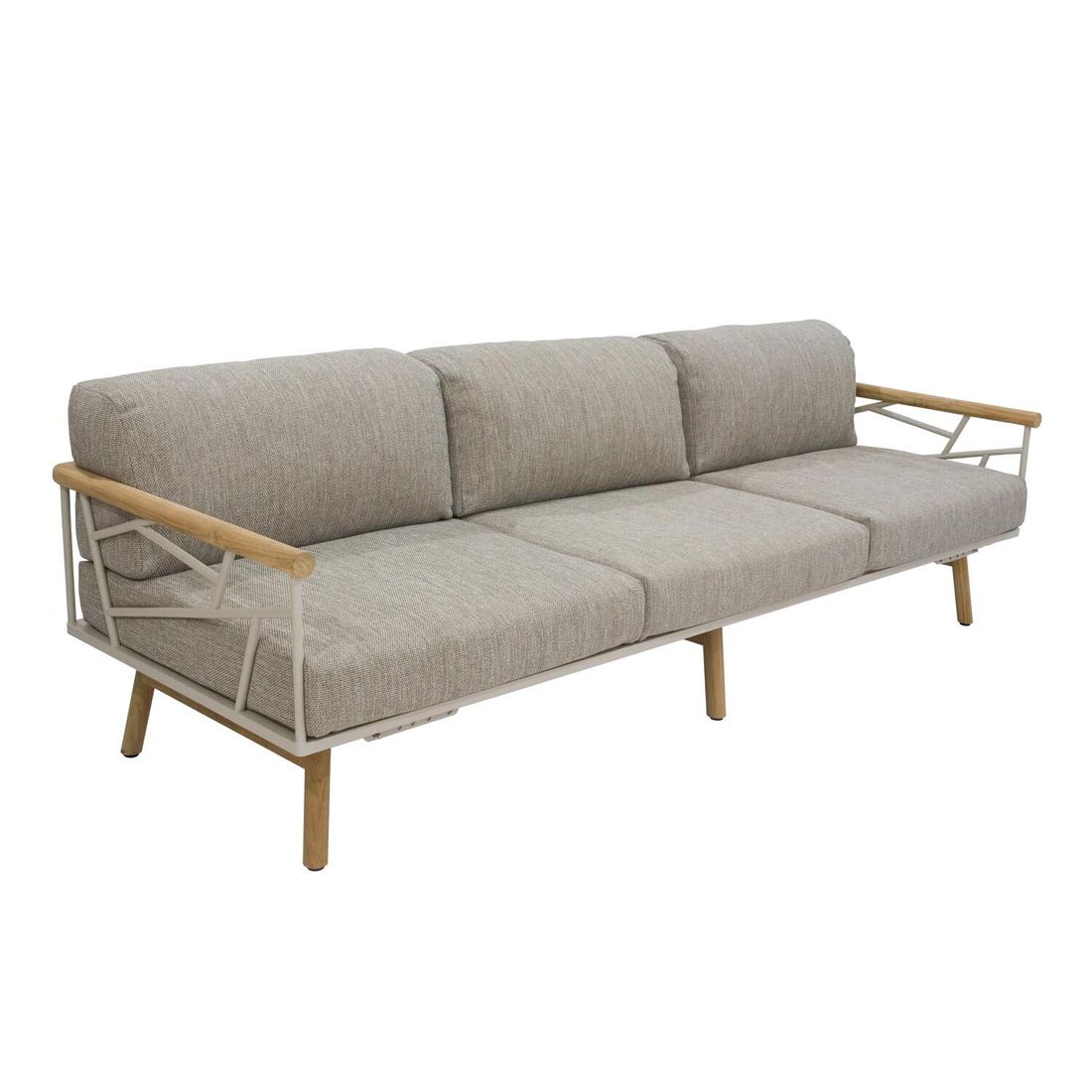 Zebra Solena Ecklounge inkl. Loungetisch Edelstahl/Teak/Sunproof