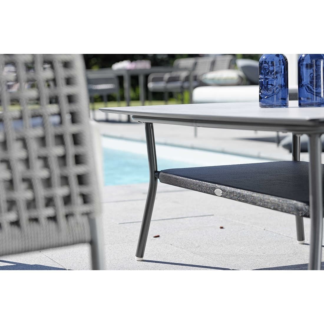 Stern Greta Loungeset inkl. Loungetisch Aluminium/Rope