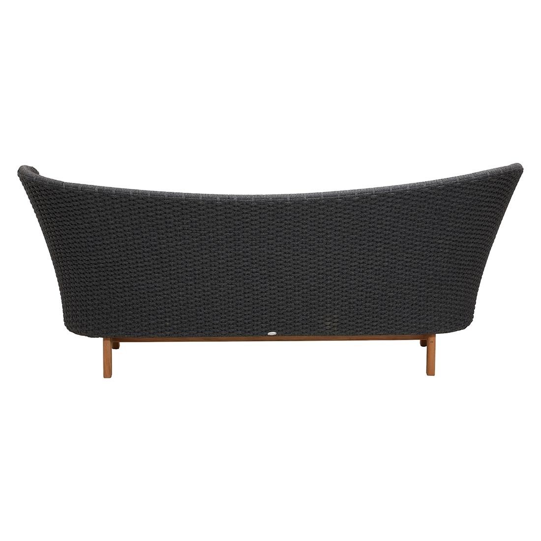 Cane-Line Peacock Wing Gartenloungesofa Teak/Rope/Acryl