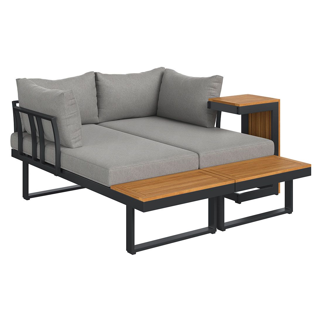 OUTLIV. Alpha Ecklounge inkl. Loungetisch Aluminium/Polyester