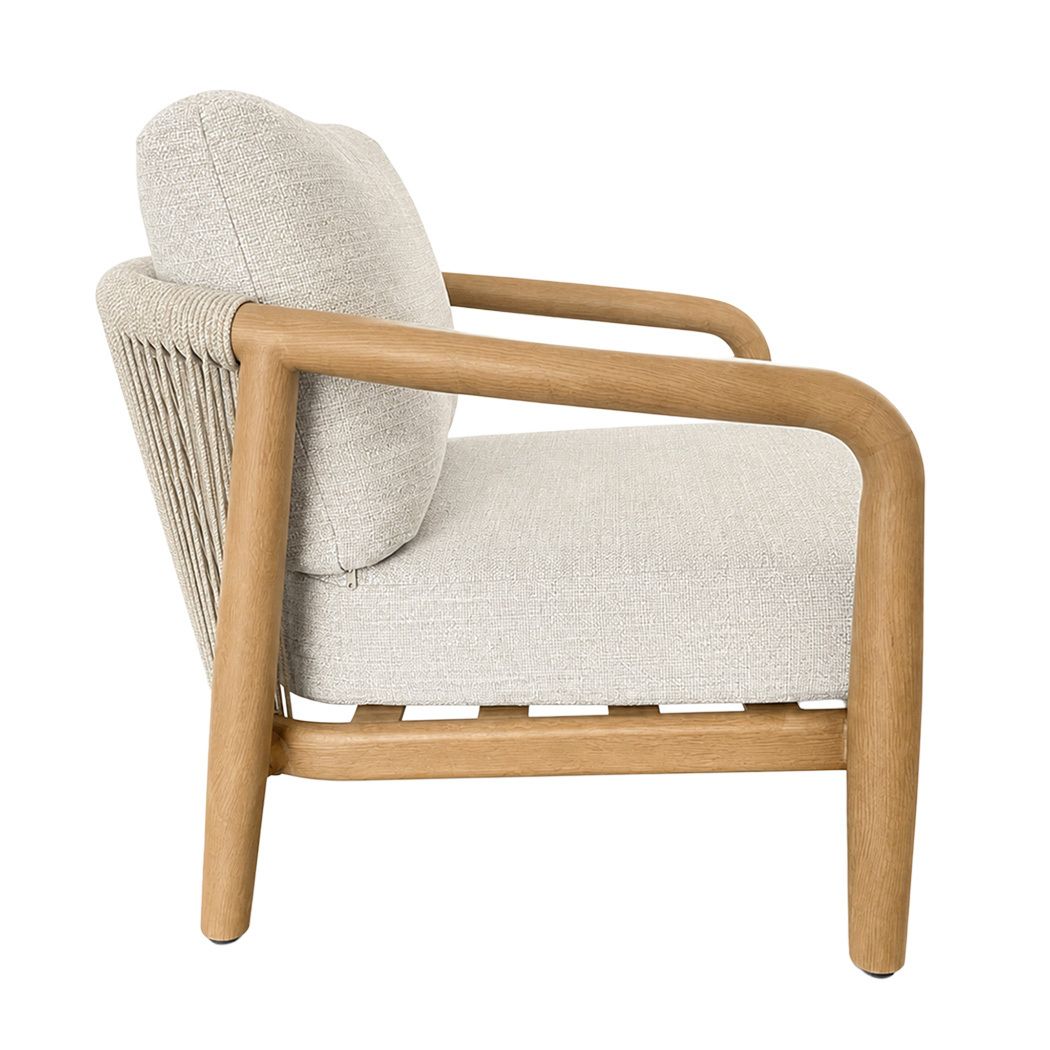 OUTLIV. Tampa Loungeset inkl. Loungetisch Aluminium/Rope/Mischgewebe