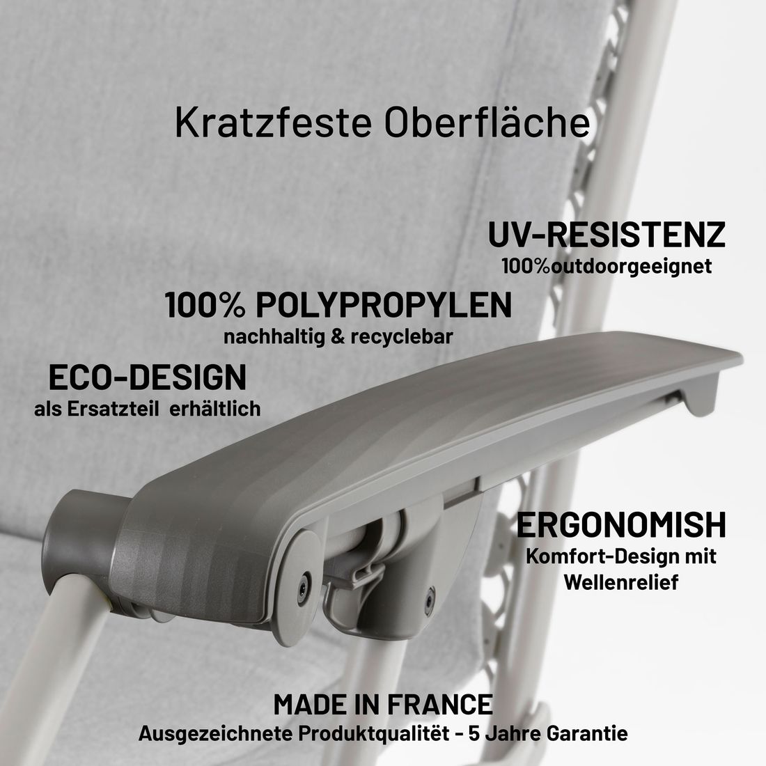 Lafuma RSXA Clip Relaxliege Stahl/Batyline