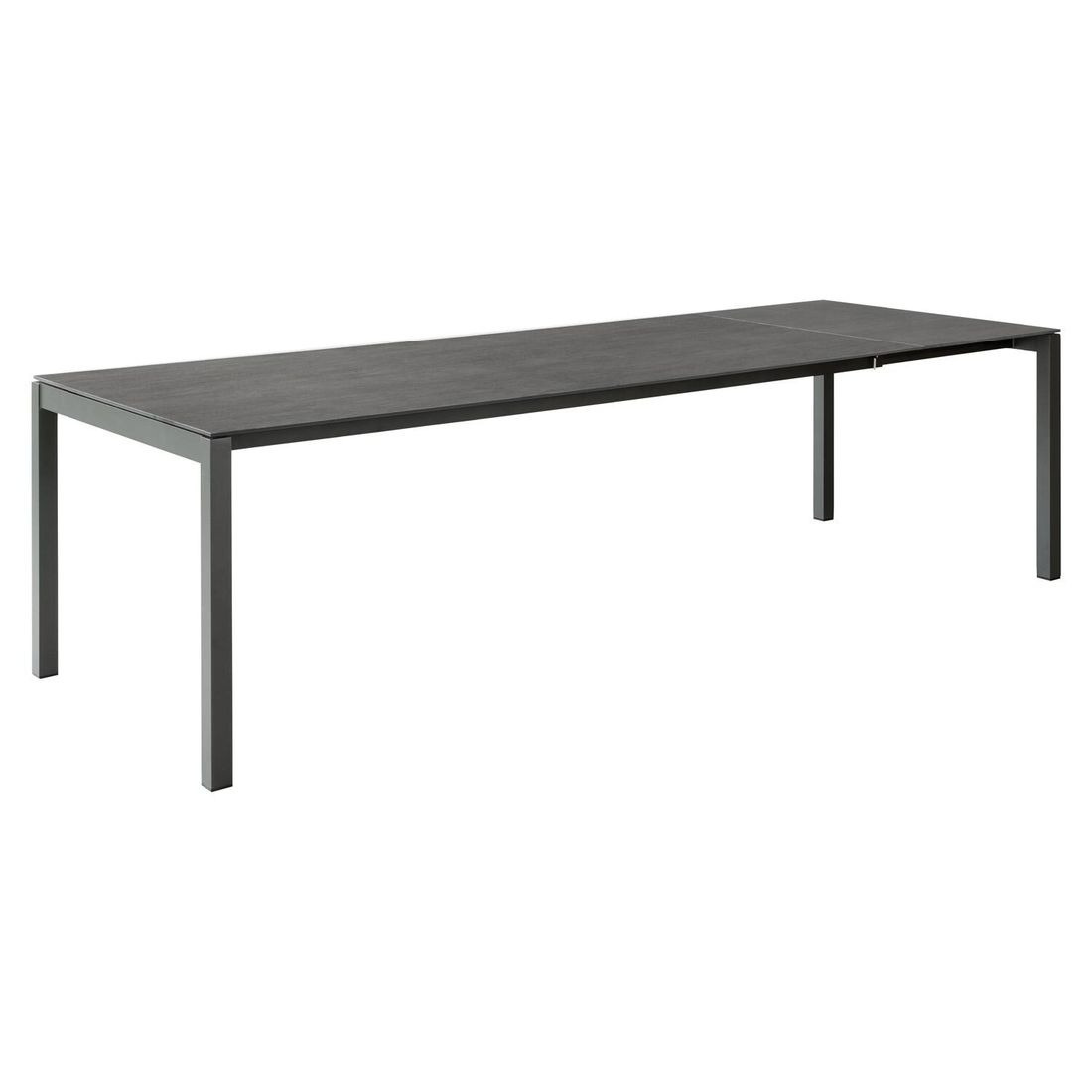 Solpuri Classic Ausziehtisch 160/220x100cm Aluminium/Dekton