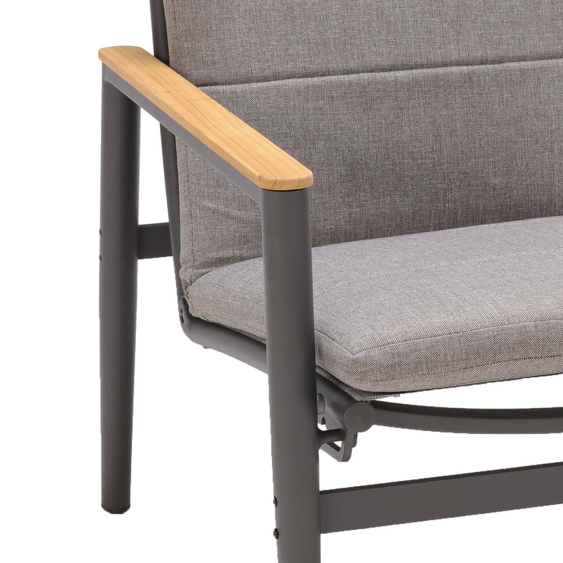 LifestyleGarden Topaz Loungesessel verstellbar Aluminium/Olefin