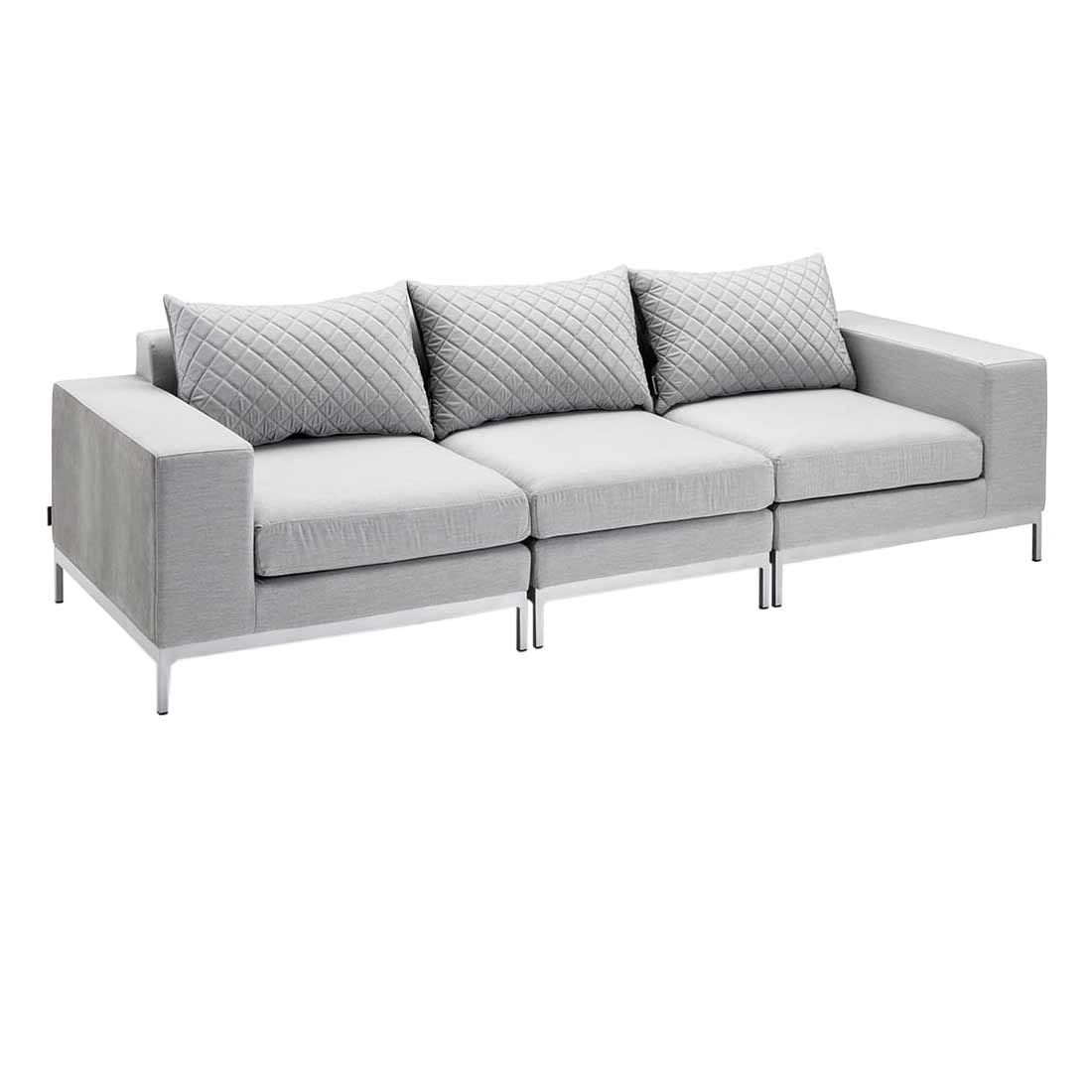 Kettler Ego Modular Gartenloungesofa Aluminium/Sunbrella