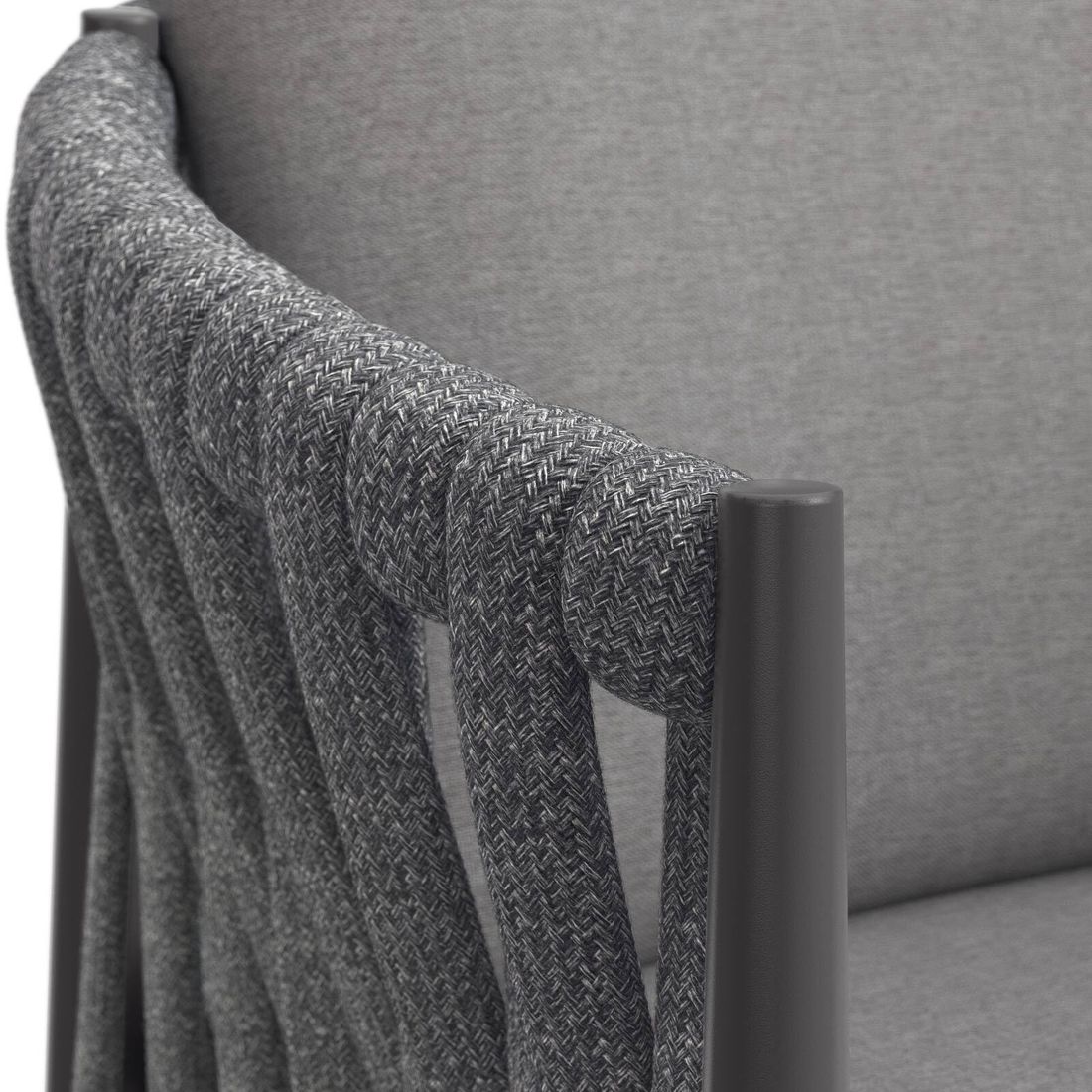 OUTLIV. Lena Gartensessel Aluminium/Rope/Olefin
