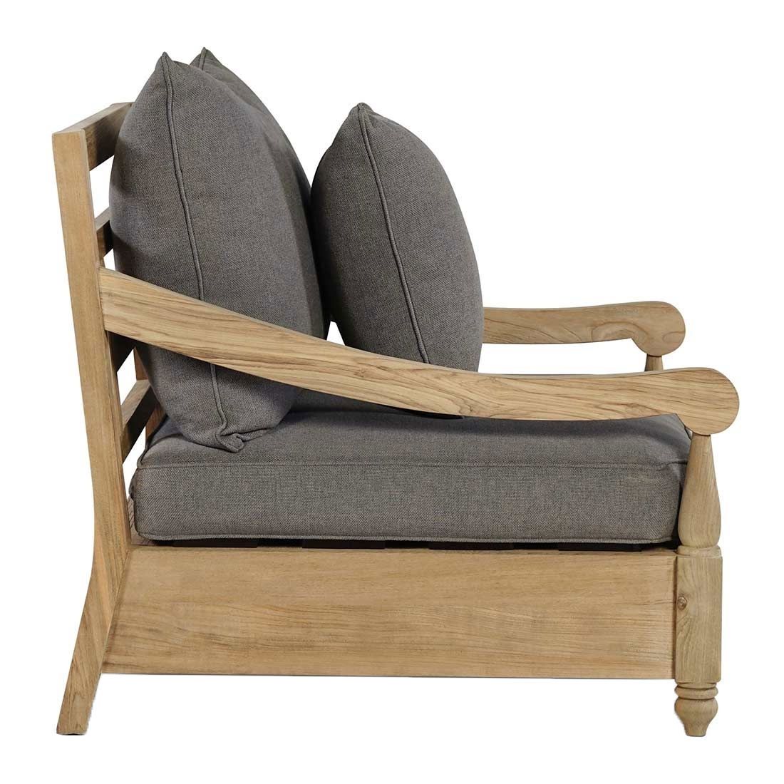 OUTLIV. Portofino Loungesessel Teak recycelt/Sunproof