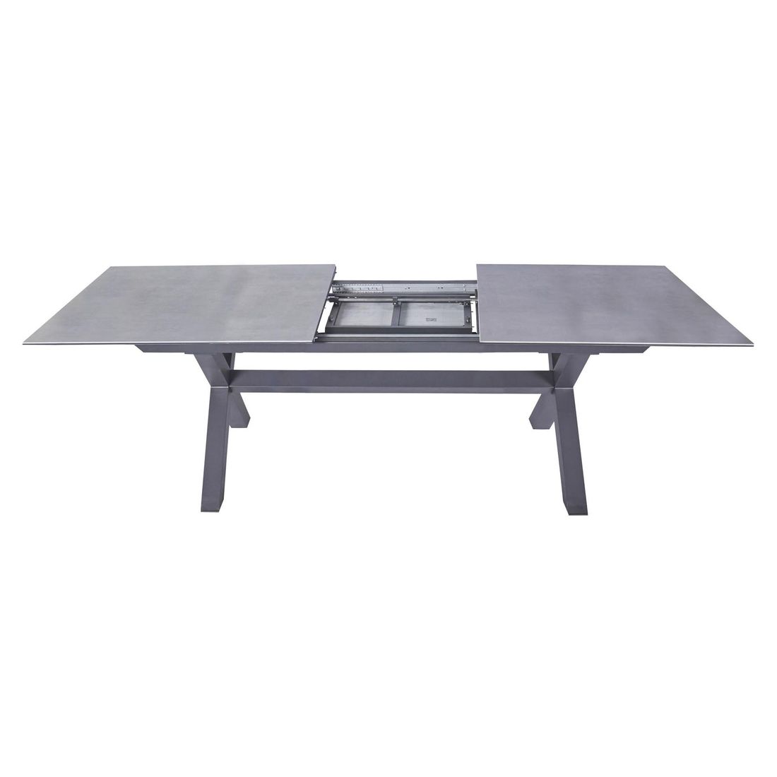LC Garden Bondino Gartenmöbel-Set L verstellbar (6 Plätze) Tisch 200/260x100cm