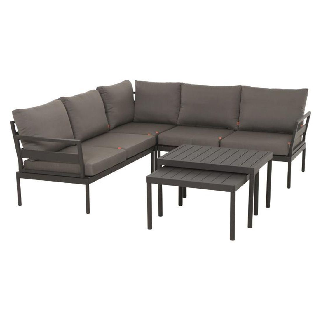 Siena Garden Aurelio Ecklounge inkl. Loungetisch Aluminium/Polypropylen