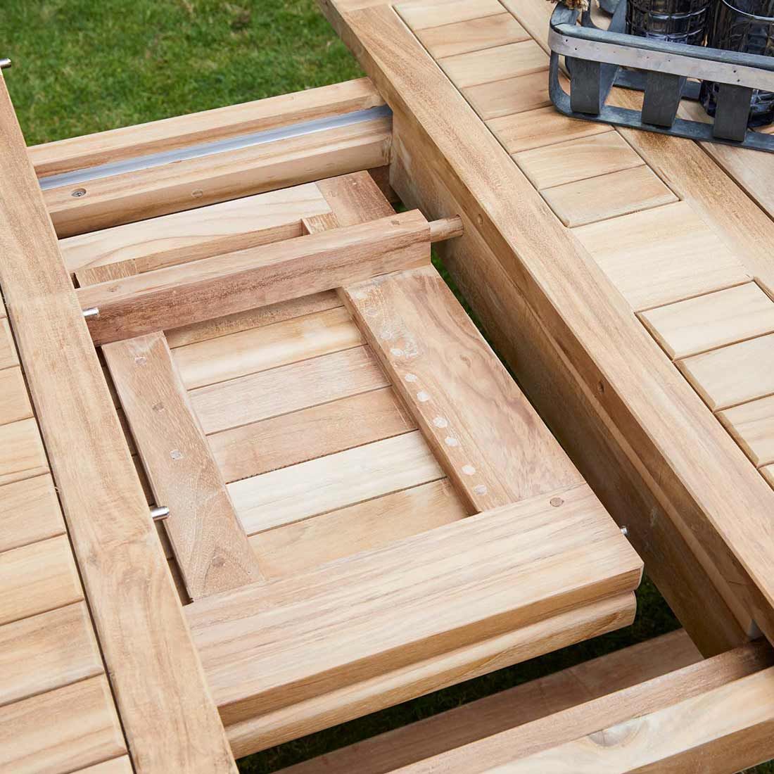 LC Garden Birmingham Gartenmöbel-Set L 6 verstellbar (Plätze) Tisch 180/280x100cm