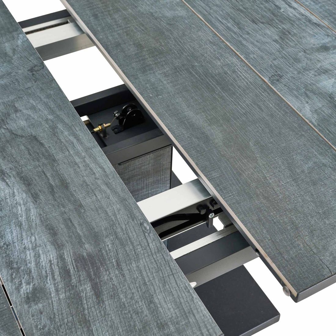 Siena Garden Talina Ausziehtisch 140/180x90cm Aluminium/Keramikfliese