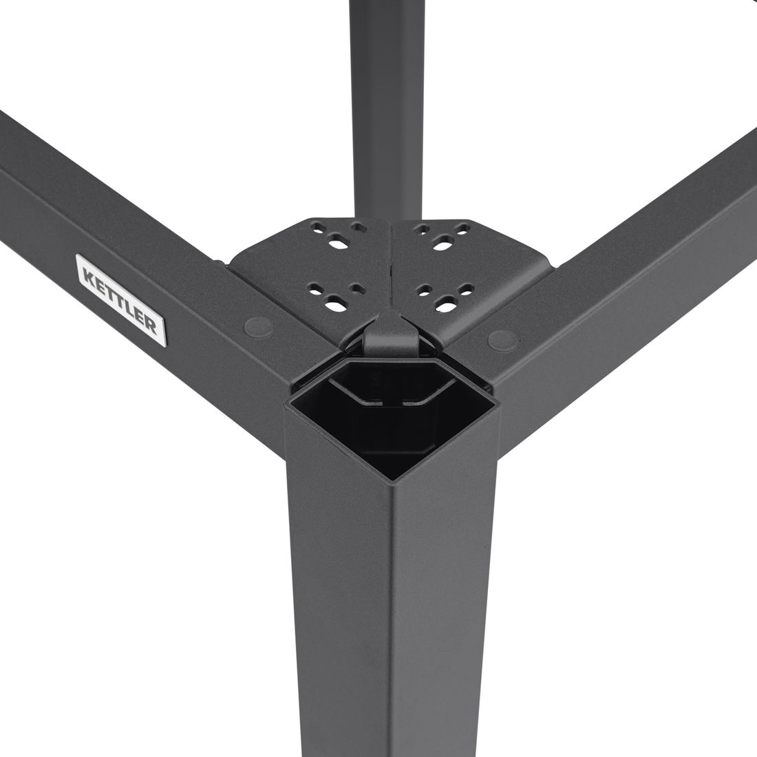Kettler Cubic Stehtisch-Gestell Aluminium