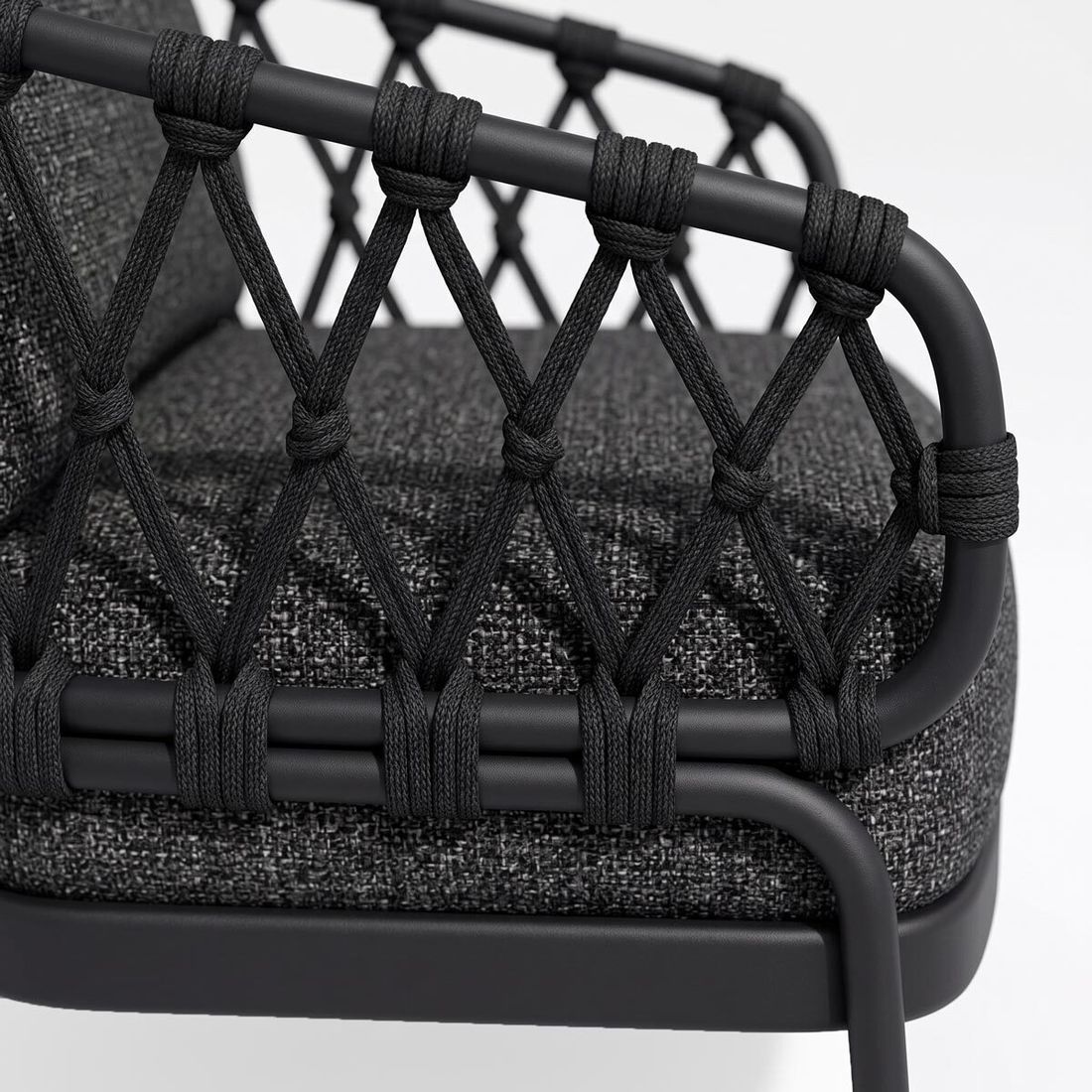 Tierra Outdoor Natal Loungesessel Aluminium/Rope/Olefin