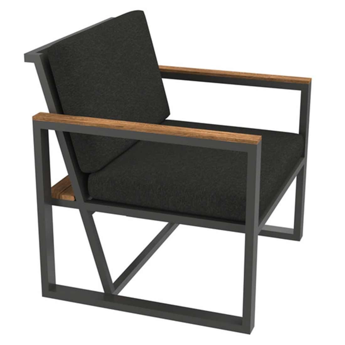 Sieger Havanna Loungesessel Aluminium/Sunproof
