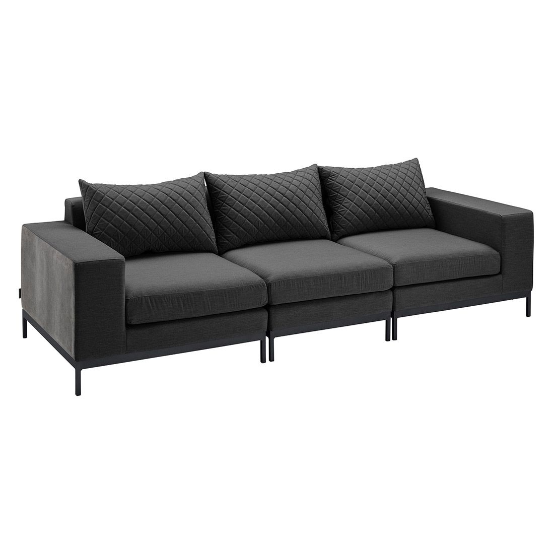 Kettler Ego Modular Gartensofa Aluminium/Sunbrella