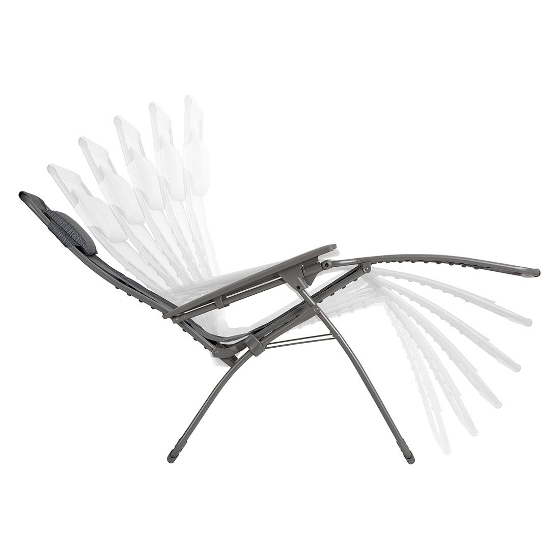 Lafuma Futura XL Relaxliege Stahl/Batyline Duo