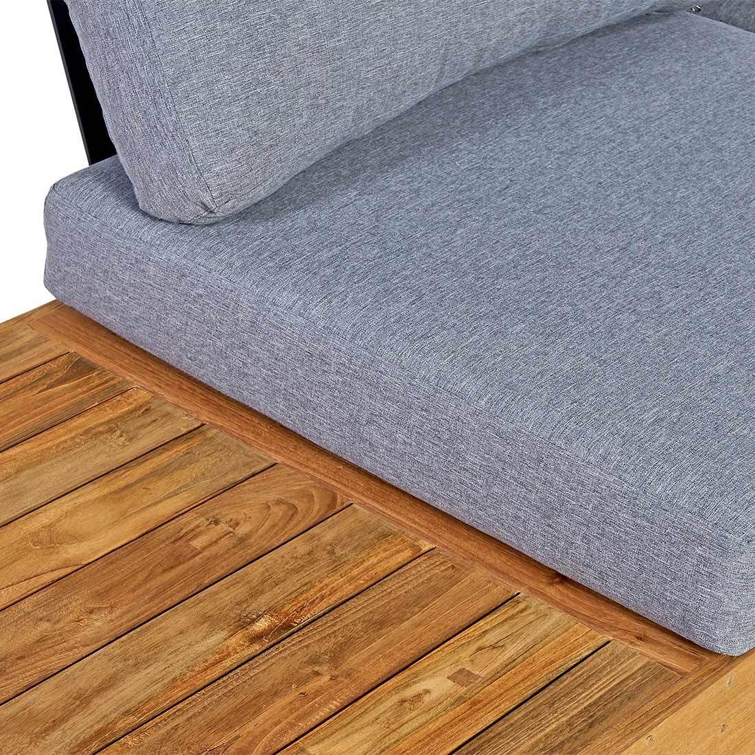 OUTLIV. Madrid Ecklounge Teak recycelt/Olefin