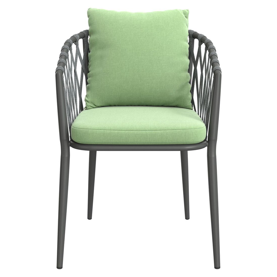 LC Garden Sunrepo Stapelsessel Aluminium mit Sitz- und Rückenkissen