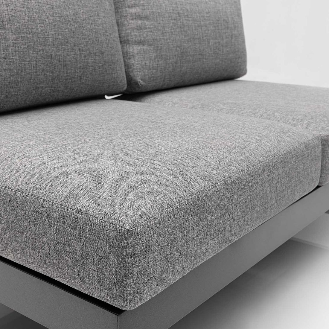 Kettler Ocean Skid Platform Loungeset inkl. Loungetisch Aluminium/Olefin